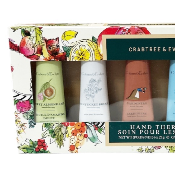 NEW Crabtree & Evelyn 6 Piece HAND THERAPY Gift Set - Picture 3 of 5